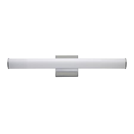 Maxim Lighting Rail 24'' LED Bath Bar CCT Select, Polished Chrome 52132PC